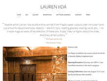 Tablet Screenshot of laureniida.com